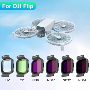 MCUV/CPL Lens Cover Snap-on Protect Cover for DJI Filp Aerial Photography - Picture 1 of 12