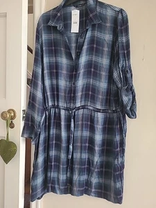 New Size 24 Long Blouse/dress - Picture 1 of 7