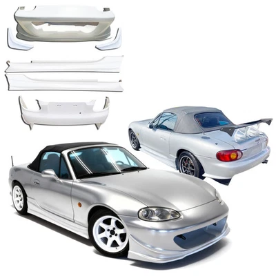 ModeloDrive FRP GVAR Body Kit 7pc MX-5 (NB2) for Miata Mazda 01-05 modelodrivep - Image 1 of 4