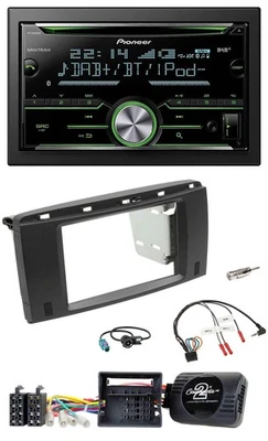 Pioneer Bluetooth Lenkrad DAB 2DIN USB CD Autoradio für Mercedes SLK 08-11 R171 - Bild 1 von 4