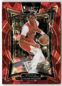 2024-25 Panini Select - Concourse Ja'Kobe Walter #96 Red Cracked Ice Prizm (RC) - Picture 1 of 2