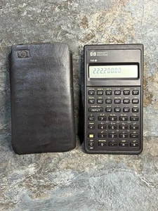 Hewlett Packard HP 10B Business Finanzrechner & Koffer getestet und funktionsfähig - Bild 1 von 4