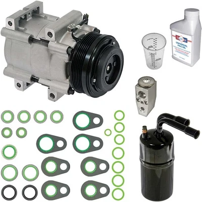 For Ford Mustang 2010 Omega AC Compressor w/ A/C Repair Kit - Image 1 of 2