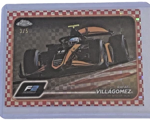 2024 Topps Chrome Formula 1 F1 #112 Rafael Villagomez Red Checker Flag 3/5 - Bild 1 von 2