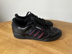 Adidas Continental 80 Schwarz Leder Turnschuhe Gr. 6 Smart Casual - Bild 1 von 8