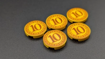 LEGO® Münze coin aus 21358 Vending Machine, 5 Stück - Bild 1 von 3