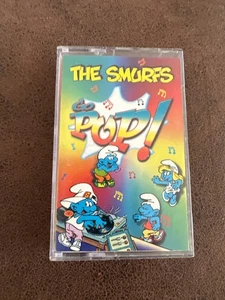 The Smurfs Go Pop Cassette Tape Vintage Workable Tape - Picture 1 of 1