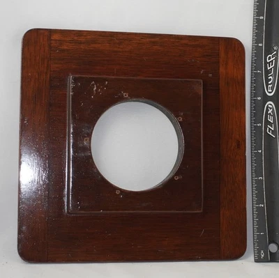 Deardorff 8" x 8" Lensboard w/ 3 1/8" Opening - Image 1 of 2