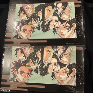 Demon Slayer Kimetsu No Yaiba Entrada Beneficio Set de 2 Usado - Imagen 1 de 2