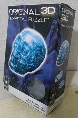 Original 3D Crystal Puzzle Bepuzzled  48 Pcs Blue 31112  - Image 1 of 3