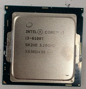 Intel Core i3-6100T - 3.20 GHz Dual Core (SR2HE) Processor - Picture 1 of 2