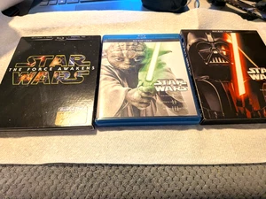 Star Wars 3 Blu Ray Dvd's - Imagen 1 de 5