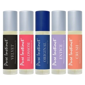 Pure Instinct Roll-On Pheromone Perfume Oil- All Fragrances - Mix and Match - Picture 1 of 20