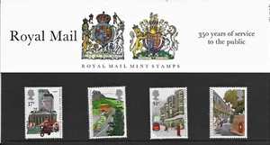 British 1985 Royal Mail 350 Years of Service Royal Mail Mint Pres/ pack No. 163 - Picture 1 of 1