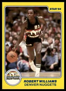 ROB WILLIAMS 1983-84 STAR ALL-ROOKIES #9 - Picture 1 of 2