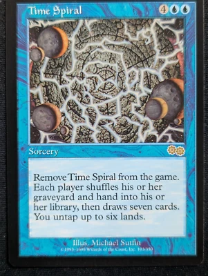 Time Spiral - Urza's Saga - NM - MTG - Magic the Gathering - Blue - Sorcery - Image 1 of 4