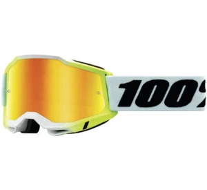 100 % Dunder con lente de espejo amarillo Accuri 2 gafas 50014-00015 - Imagen 1 de 1