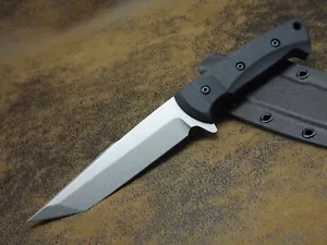 G. Verizhnikov Exklusives Custom Messer Outdoormesser N690 Böhler Stahl 60-HRC - Bild 1 von 5