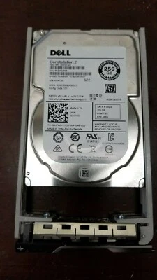 Dell DNTWD Seagate ST9250610NS 250GB 7200RPM SATA 2.5 Hard Drive with Tray - Image 1 of 2