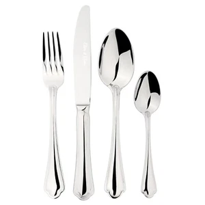 Set Posate Forchetta Cucchiaio Coltello Acciaio Inox 18/8 Ristorazione Alhambra - Foto 1 di 22