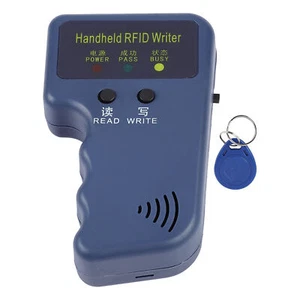 125KHz EM4100 Portable Handheld RFID ID Card Copier Reader Writer Duplicator - Picture 1 of 12