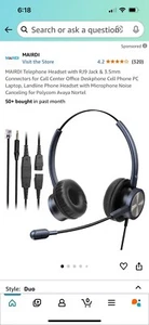 MAIRDI COMMUNICATION HEADSET - Zdjęcie 1 z 3