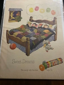 Vintage 1950 Life Savers Candy Children Sleeping Sweet Dreams ad - Picture 1 of 1