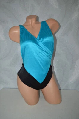 Mega Wetlook Glanz Shiny Badeanzug von PALMERS England, Gr. S 36 38 Topp Zustand - Bild 1 von 3