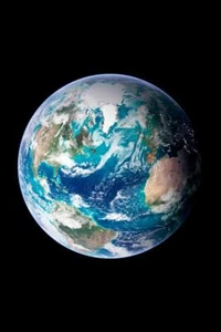 Satellite View of Earth from Outer Space Photo Photograph Poster 16x24 - Picture 1 of 3