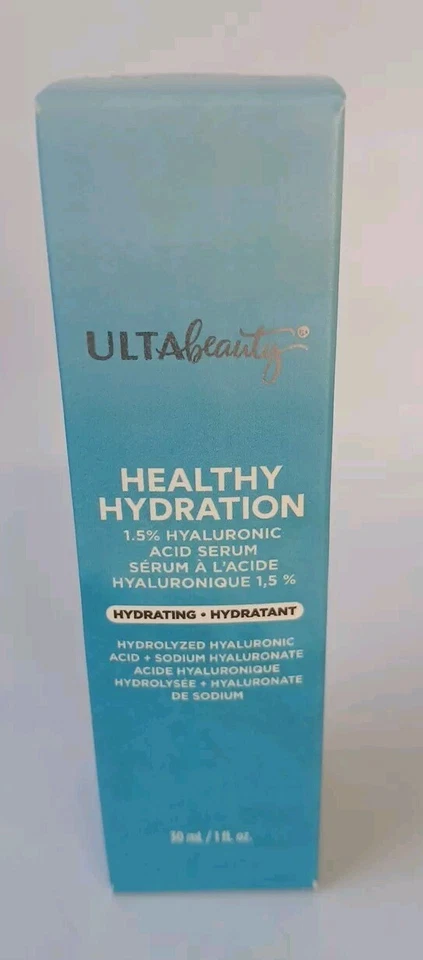 Ulta Beauty Healthy Hydration 1 oz NUEVO suero de ácido hialurónico de tamaño completo  Foto 1 de 4