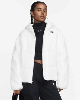 Chaqueta acolchada clásica Nike Sportswear blanca Therma-FIT para mujer talla XS FB7672-100 Foto 1 de 4