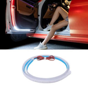 2pcs Car Door Open Warning Lamp Flashing LED Lights Strip Anti-collision Safety  - Picture 1 of 12