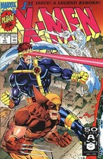 X-Men 1C FN- 5.5 1991 Stock Image Low Grade