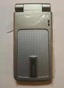 Cover Guscio flip frontale Assembly NOKIA 6260 silver ORIGINALE - Picture 1 of 5