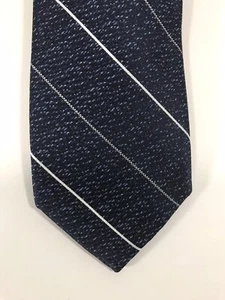Nueva con etiquetas Corbata para hombre Alfani CALUSA A RAYAS azul marino a rayas ajustadas precio de venta sugerido por el fabricante $55 59 in x 2.75 - Imagen 1 de 6
