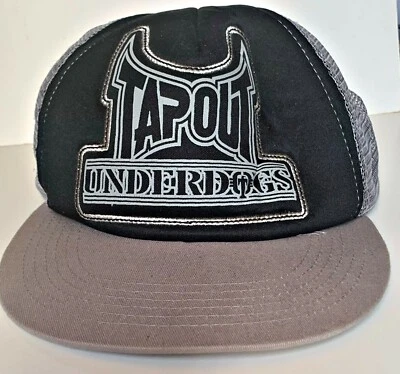 Gorra Tapout Underdogs OSFM talla única para la mayoría de los grises negros Foto 1 de 4