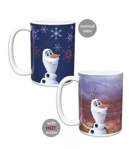 Disney Frozen 2 Olaf Elsa Anna Farbwechsel Kaffeebecher Tasse Neu - Bild 1 von 7