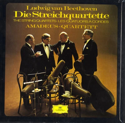 10LP Box BEETHOVEN Complete SQs AMADEUS QUARTET DGG 2721071 NM 1960-1963 Rec. - Image 1 of 3