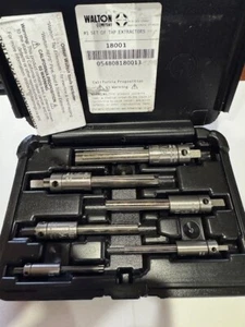 Walton 18001 6 Piece 4 Flute Tap Extractor Set Brand New! - Picture 1 of 1