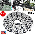 Ig51 Bicycle Chain For Shimano Sram Kmc Ybn 6 7 8 Speed W/ Pin 116 Links