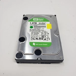 WESTERN DIGITAL CAVIAR GREEN 1 TB 3.5" HARD DRIVE HDD WD10EADS TESTED- CAUTION - Picture 1 of 8