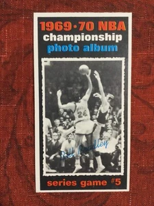 1970-71 1970 Topps Basketball #172 Knicks Lakers Serie Bill Bradley NM/MT sharp - Bild 1 von 2