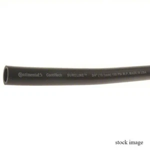 Continental CWH075-50-G Garden Hose, EPDM, 50 ft Hose Length, Black - Picture 1 of 5