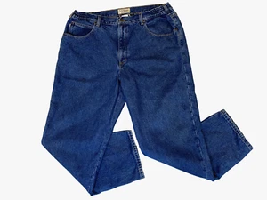 LL Bean Jeans Herren 40x32 grün Flanell gefüttert Komfort Taille Arbeit Outdoor Denim - Bild 1 von 13