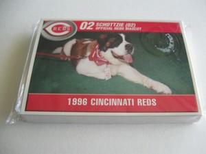 1996 Kahn's Hot Dog Cincinnati Reds Card Set!