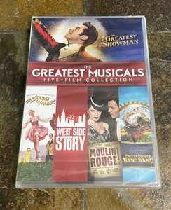 Greatest Musical Boxset (DVD) The Sound of Music/West Side Story/Moulin Rouge - Imagen 1 de 3