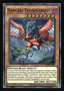 Yu-Gi-Oh! TCG: Ghosts of the Past 1st Edition - Danger! Thunderbird! GFTP-EN090 - Picture 1 of 2