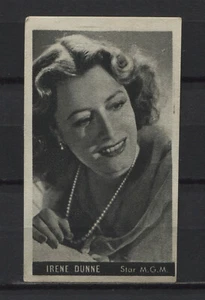 Irene Dunne Vintage Movie Film Star Photo Trading Card Kwatta No.14 - Picture 1 of 2