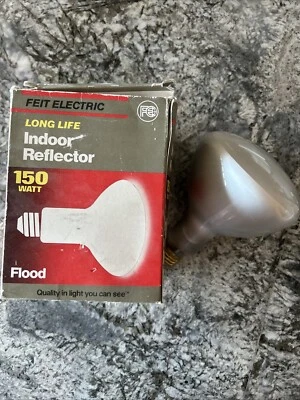 Feit Electric 150W 150R40/FL 130V Indoor Reflector Floodlight - Image 1 of 3