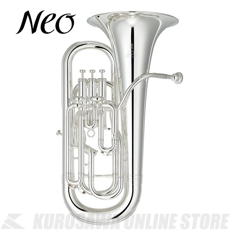 YAMAHA YEP-642S Bb Neo Series Euphonium Silver Plated Includes Accessories - Image 1 of 2